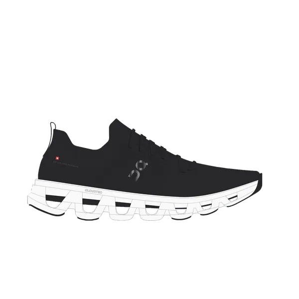 On WOMEN'S CLOUDSWIFT 4 BLACK/WHITE
